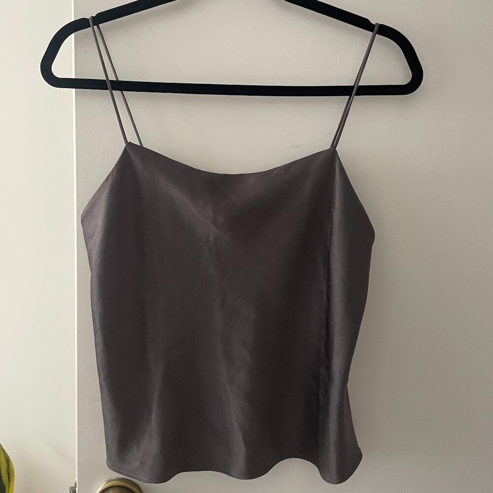 Alice and Olivia Harmon Top (Gray/Silver)